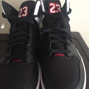 Jordan's basketball shoes size 10.5